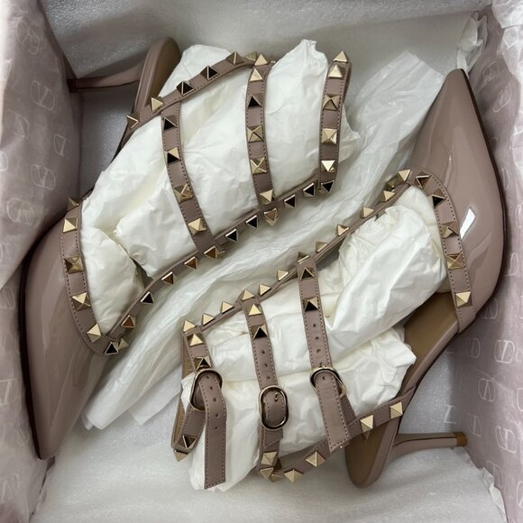 Valentino Rockstud 6.5cm Studded High Heels - Picture 3 of 6